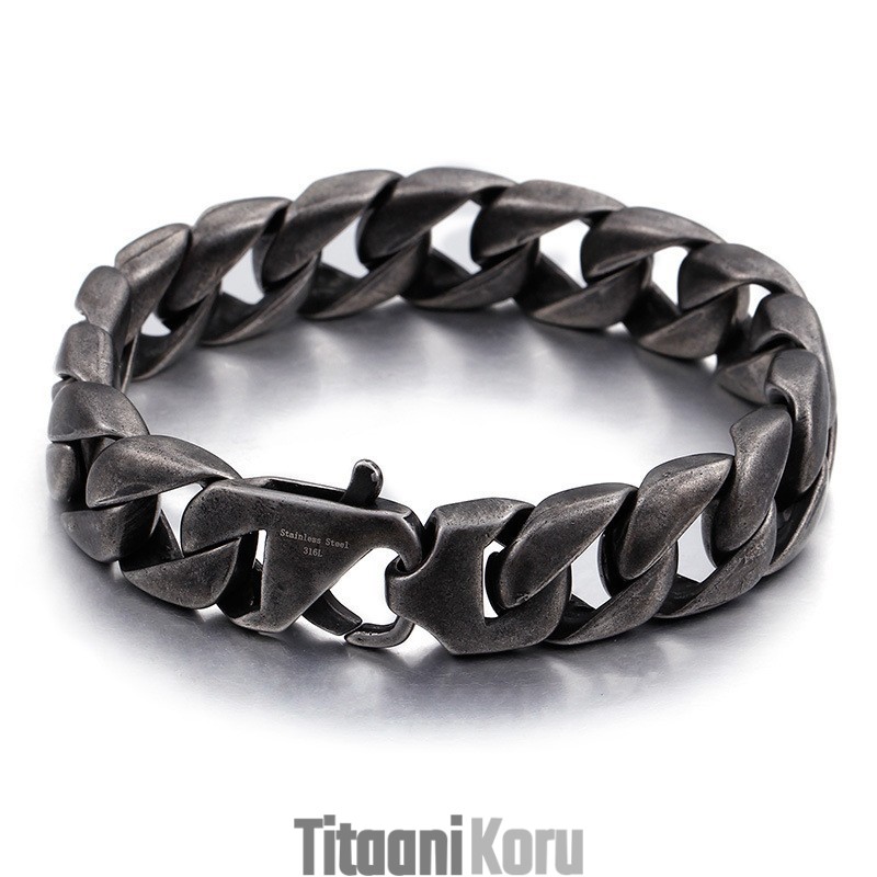 Titaaninen Miesten Rannekoru Miesten Ketju Myytävänä Titaaninen Miesten Rannekoru Miesten Ketju Myytävänä
