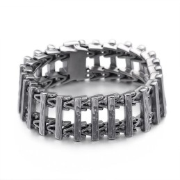 Retro Chic Keel Titanium Miesten Rannekoru