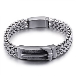 Shake The Same Axe Bent Titanium Miesten Rannekoru