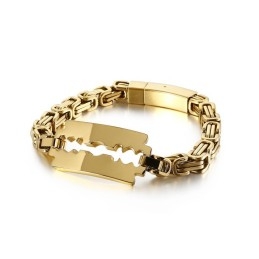 Titaani-Keisariketjun Terä Bent Brand Tide Jewelry