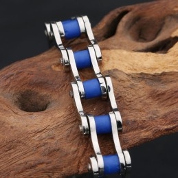Muoti Chic Style Titanium Tide Miesten Ohut Osa Polkupyörän Rannekoru