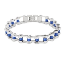 Muoti Chic Style Titanium Tide Miesten Ohut Osa Polkupyörän Rannekoru