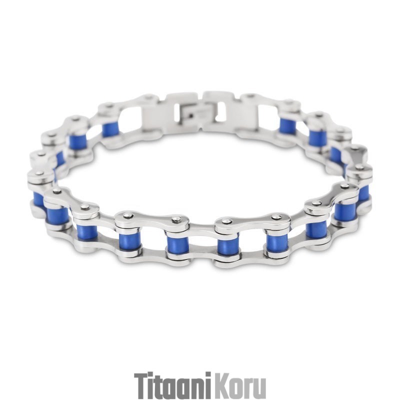Muoti Chic Style Titanium Tide Miesten Ohut Osa Polkupyörän Rannekoru Muoti Chic Style Titanium Tide Miesten Ohut Osa Polkupyörän Rannekoru