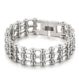 Muoti Cool Chic Style Biker Titanium Miesten