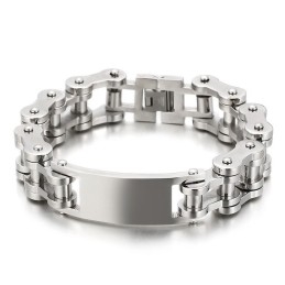 Cool Chic Style Biker Titanium -Rannekoru Miehille