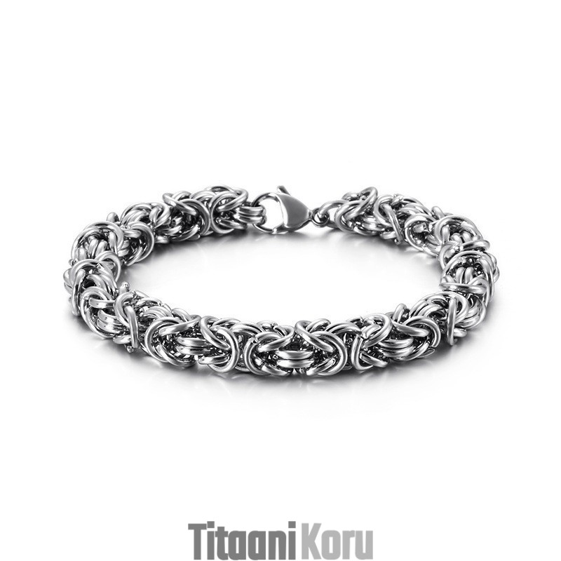 Titaanista Punottu Rannekoru