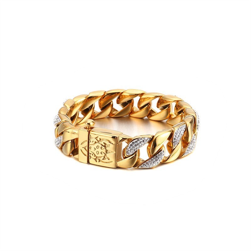 Muoti Diamond Cool Miesten Rannekoru