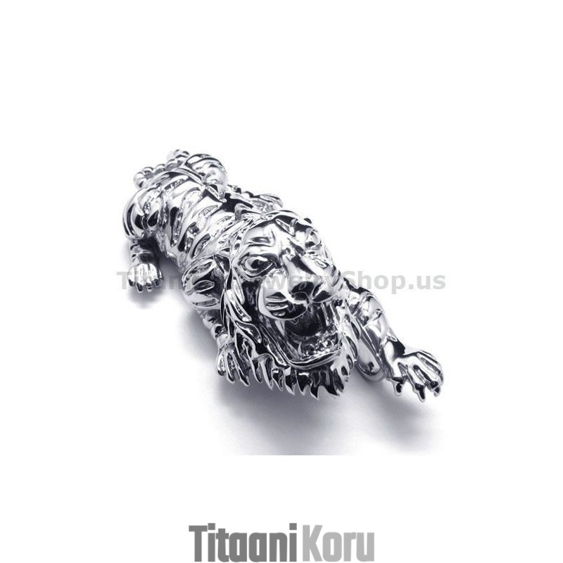 Puhdas Titaani Tiikeririipus - Vapaa Ketju Puhdas Titaani Tiikeririipus - Vapaa Ketju