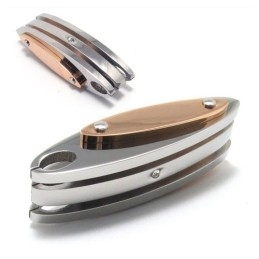 Miesten Shuttle Pure Titanium -Kaulakoru
