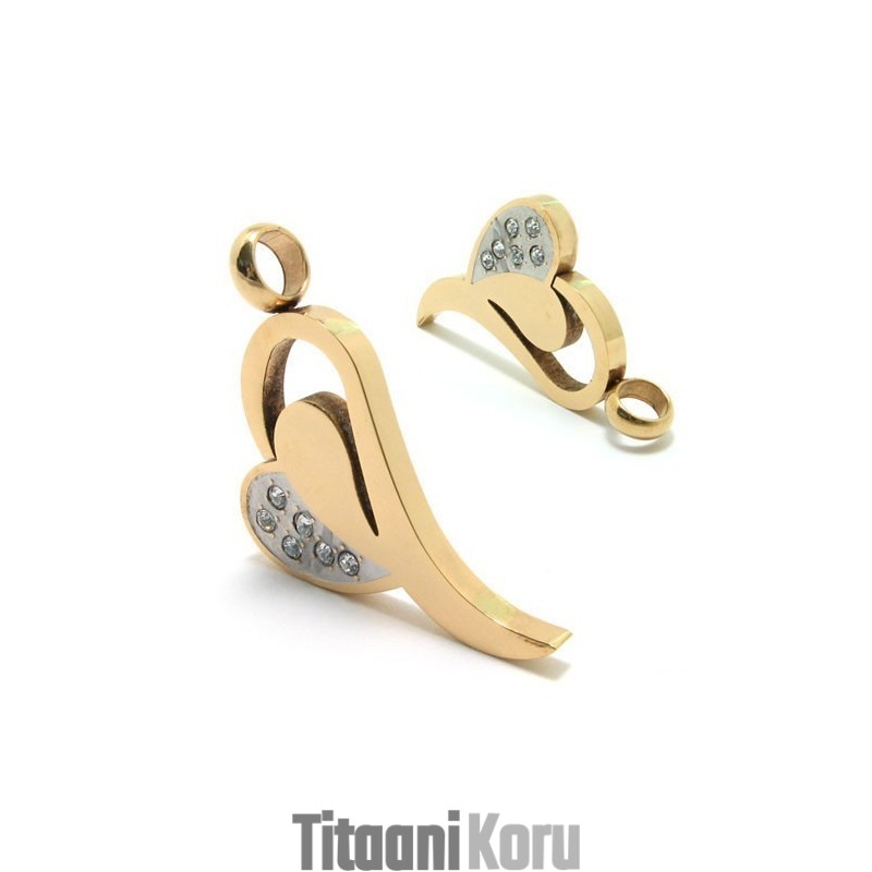 Sweetheart-Titaani-Kultainen Timanttiriipus Sweetheart-Titaani-Kultainen Timanttiriipus