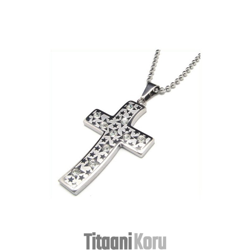 Titaani-Timanttiristiriipus Miehille