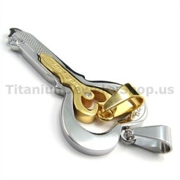 Gloden Titanium Lovers -Avaimenperät - Ilman Ketjuja