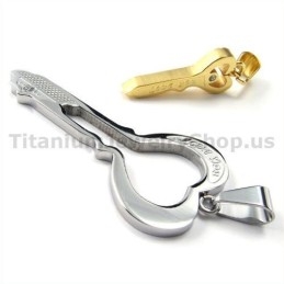 Gloden Titanium Lovers -Avaimenperät - Ilman Ketjuja