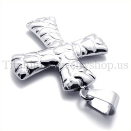 Muoti Mukulakivikuvioisella Titaaniristiriipuksella