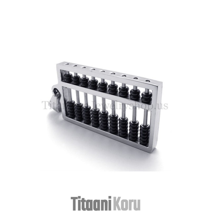 Musta Abacus-Titaaniriipus Musta Abacus-Titaaniriipus