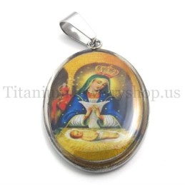 Madonna Ja Jeesus -Sarjan Titaaniriipus