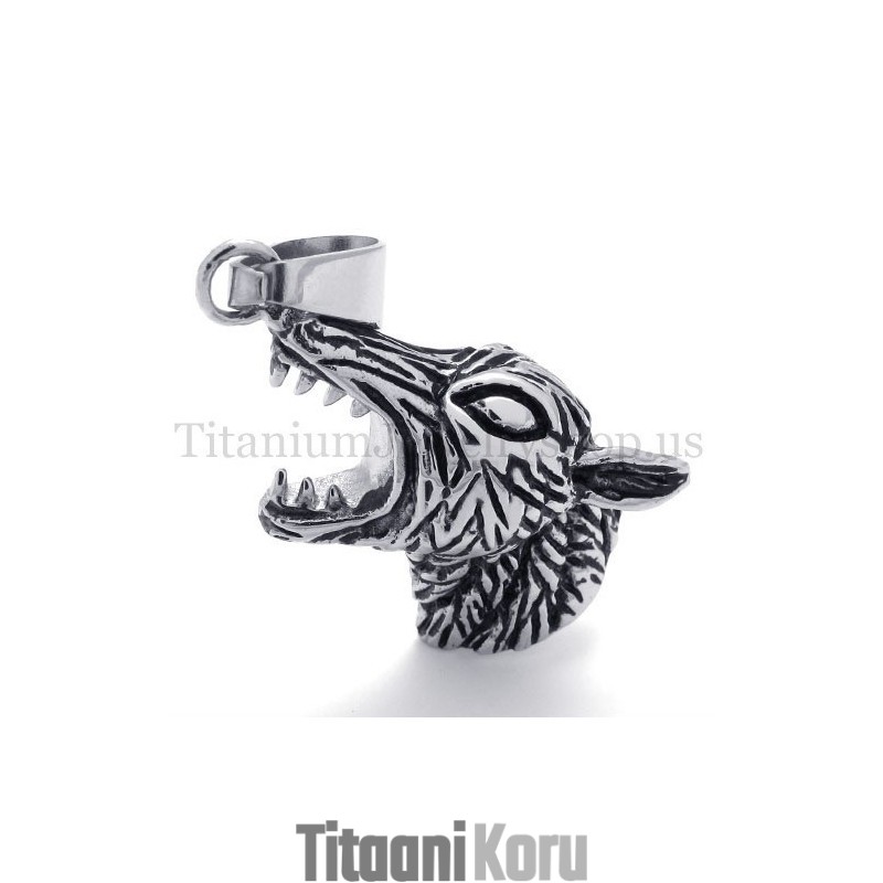 Miesten Sudenpään Titaaniriipus