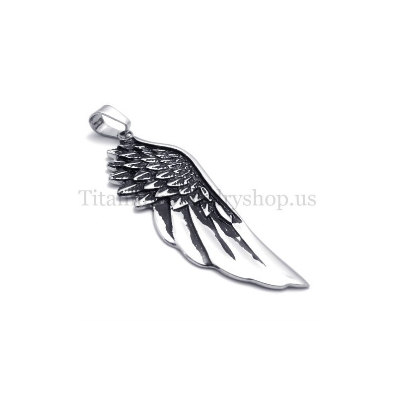 Wings Model Miesten Puhdasta Titaania Oleva Riipus Wings Model Miesten Puhdasta Titaania Oleva Riipus