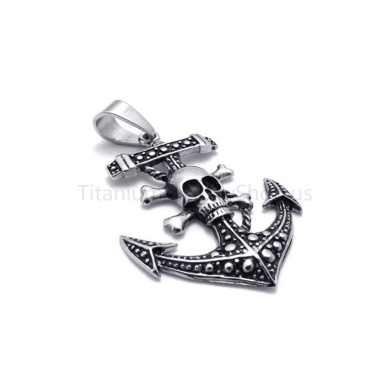 Uusi Klassinen Merirosvolaivan Ankkuririipus Titaanista