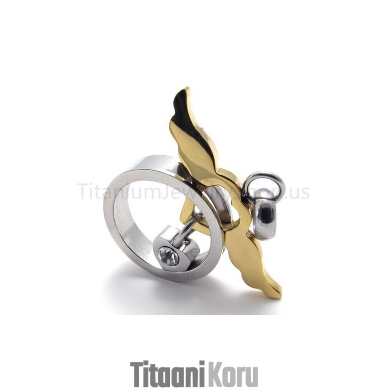Uusi Ihana Kultainen Titaaniriipus Uusi Ihana Kultainen Titaaniriipus