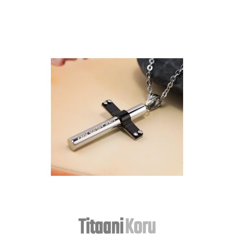 Puhdas Titaani Riipukset Kaulakoru Sylinteri Risti Puhdas Titaani Riipukset Kaulakoru Sylinteri Risti