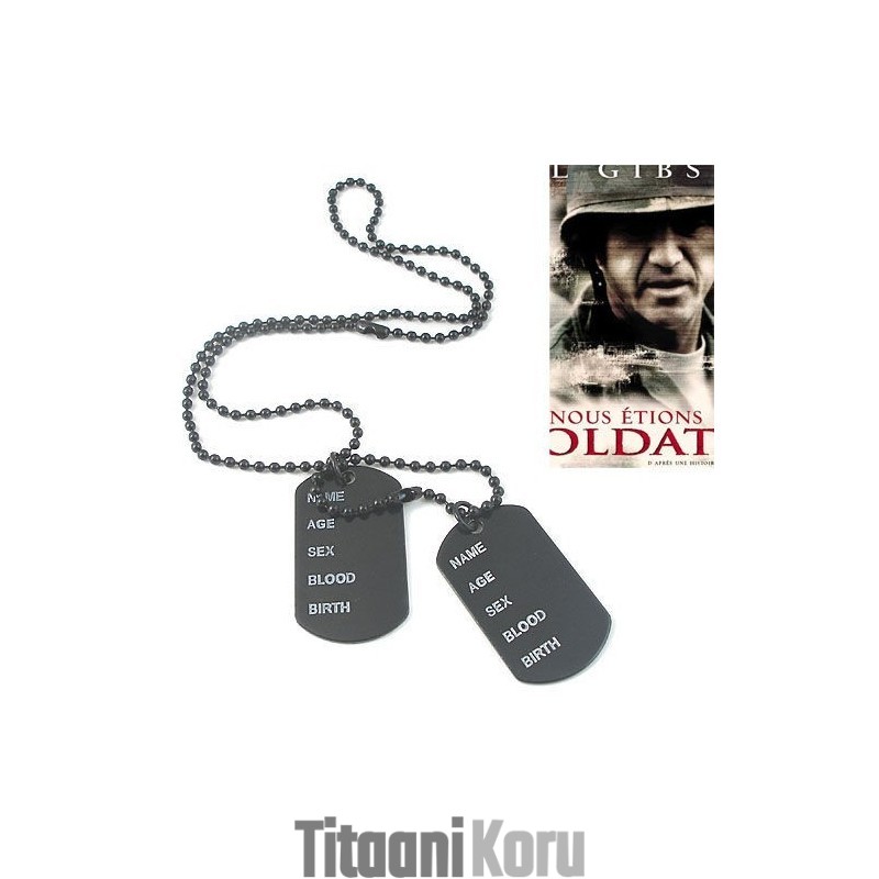 Cool Man Us Soldier -Kaulakoru/Riipus, Koiran Tunnistelaatta Cool Man Us Soldier -Kaulakoru/Riipus, Koiran Tunnistelaatta