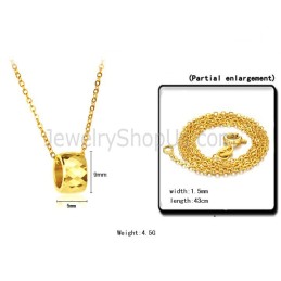 Kultainen Volframi-Riipus, Kiillotettu, Wx734