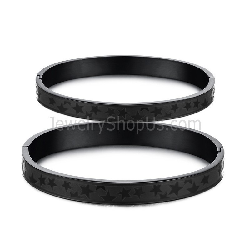 Tatanium Black Stars -Parirannekorut C863 Tatanium Black Stars -Parirannekorut C863