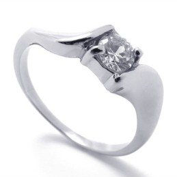 Diamond Womiesten Titaanisormus