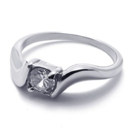 Diamond Womiesten Titaanisormus