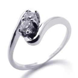 Diamond Womiesten Titaanisormus