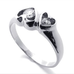 Diamond Womiesten Titaanisormus