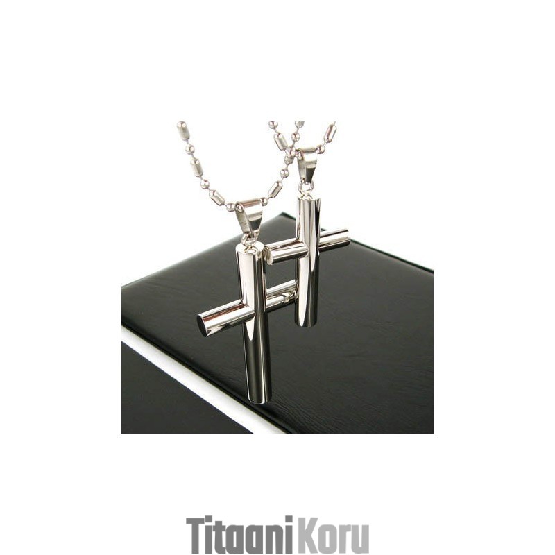 Miesristi, Puhdasta Titaania, Riipus, Ketjuton, 1 Kpl