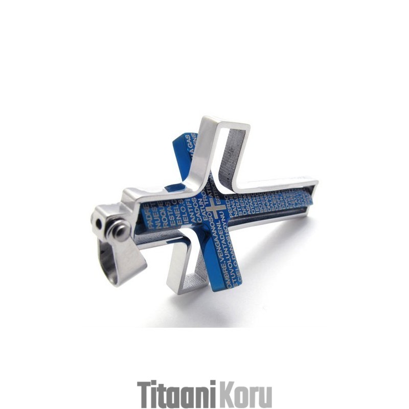 Sininen Titaaniristiriipus Sininen Titaaniristiriipus