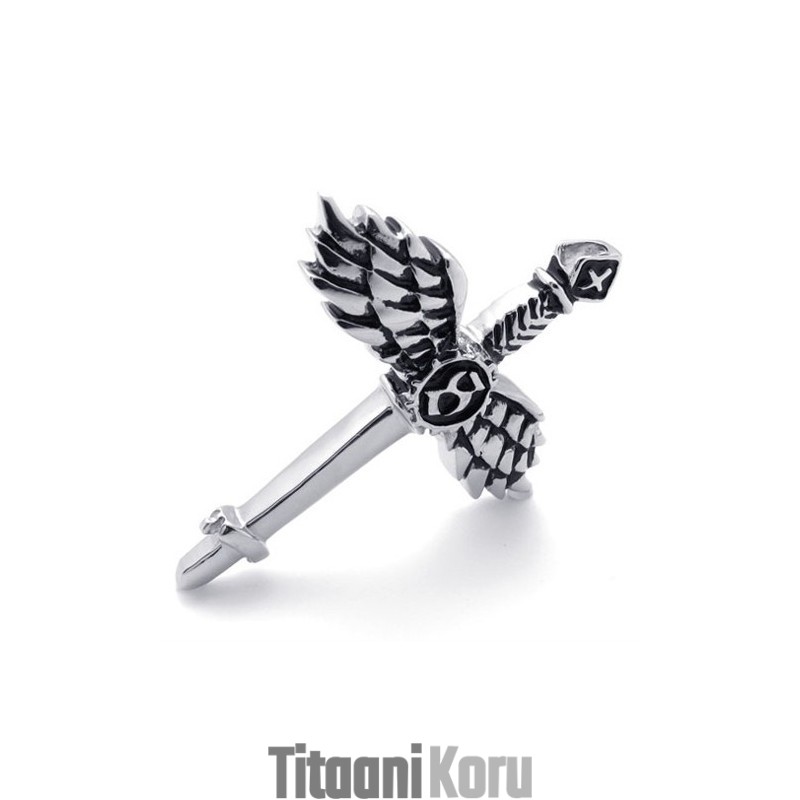 Siivet Titaani Risti Riipus