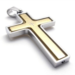Kultainen Titaaniristiriipus