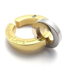 Gold Lovers Womiesten Titaaniriipus