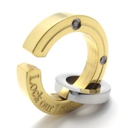 Gold Lovers Womiesten Titaaniriipus