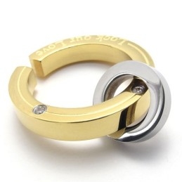 Gold Lovers Miesten Titaaniriipus