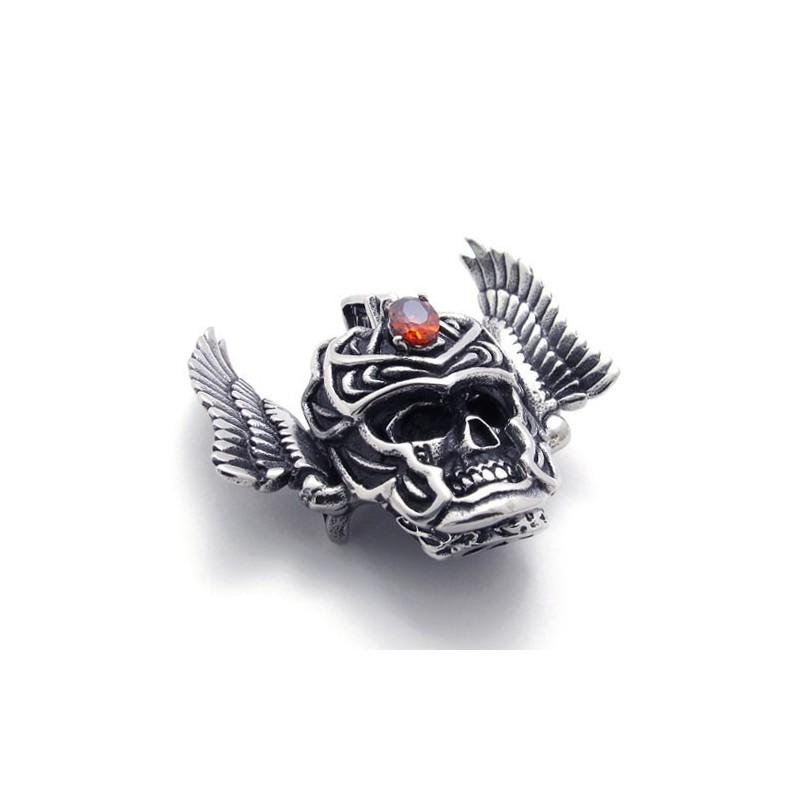 Titaaniriipus Punaisella Zirkonilla