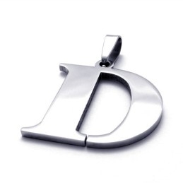 Titaaniriipus "D":Lle