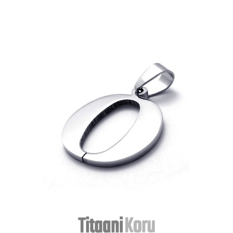 Titaaninen O-Kirjainriipus Titaaninen O-Kirjainriipus