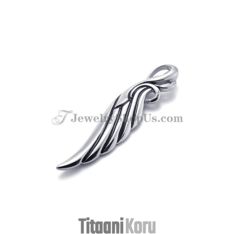 Titaanisiiven Muotoinen Titaaniriipus Titaanisiiven Muotoinen Titaaniriipus