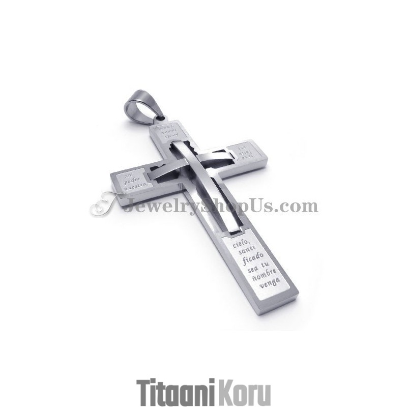 Elegantti Risti-Titaaniriipus Elegantti Risti-Titaaniriipus