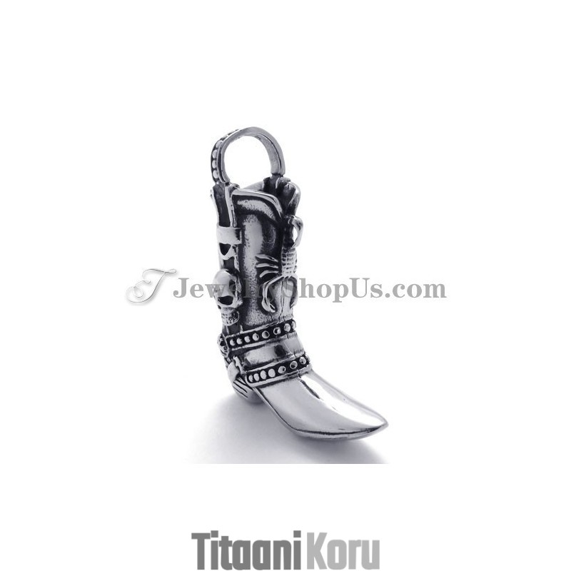 Muoti Saappaan Muotoinen Titaaniriipus